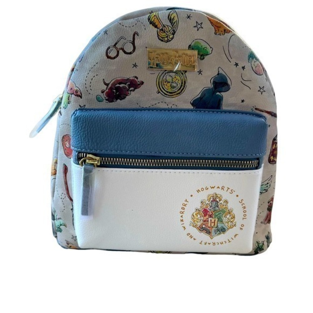 Harry Potter Watercolor Icons Mini Backpack, New with Tags, Bioworld